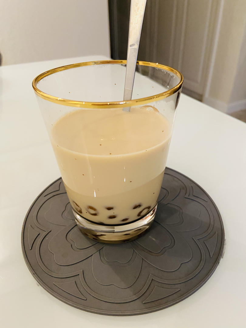 好吃😋简单易操作😇“自制珍珠奶茶🥤”