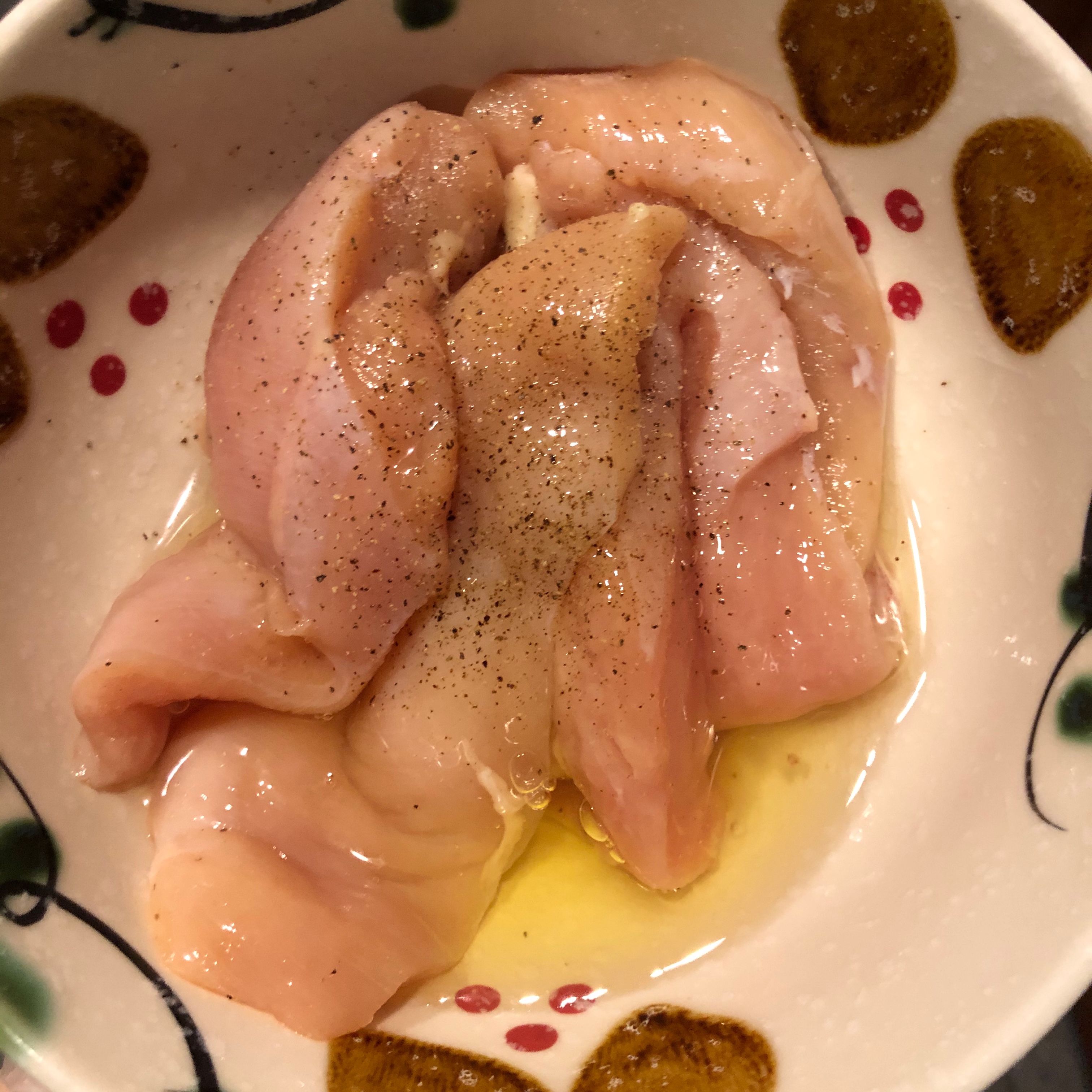 减脂餐 💪香煎鸡脯肉多种做法的做法 步骤8