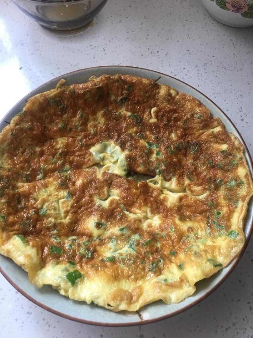 青椒鸡蛋饼