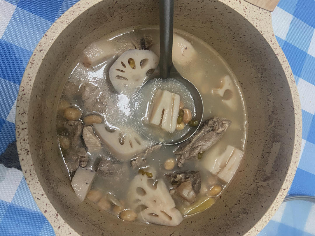 广式排骨莲藕汤（高压锅版）
