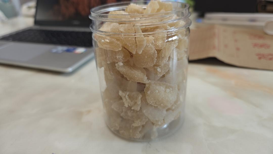 糯唧唧的柚子皮糖