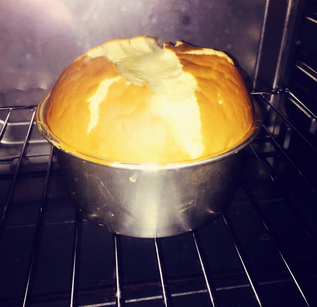 6寸原味戚风蛋糕