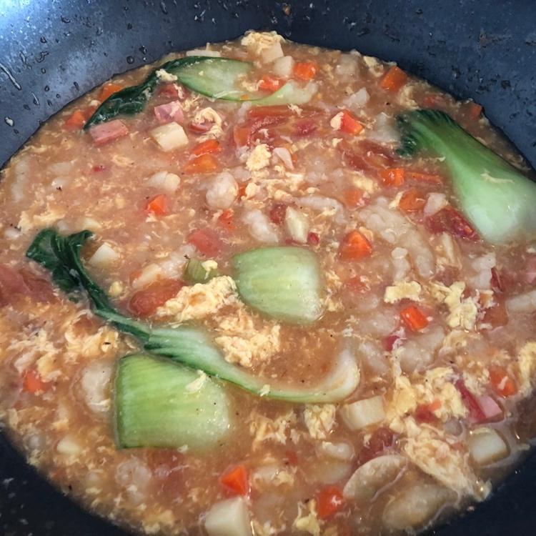 番茄鸡蛋疙瘩面