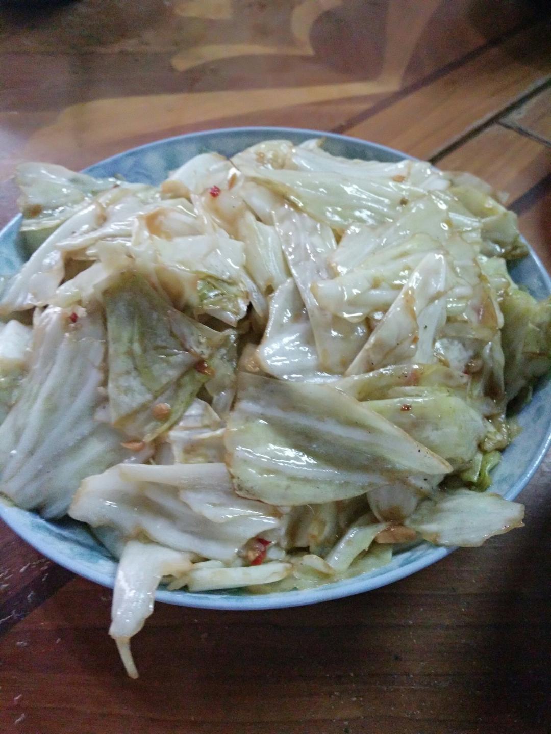 手撕包菜的入味烧法