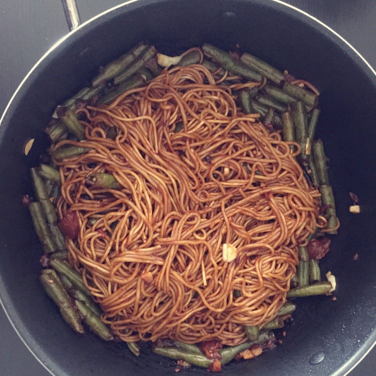 豆角焖面