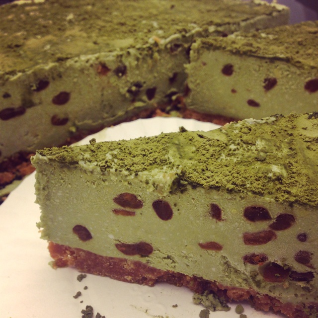 抹茶冻芝士蛋糕