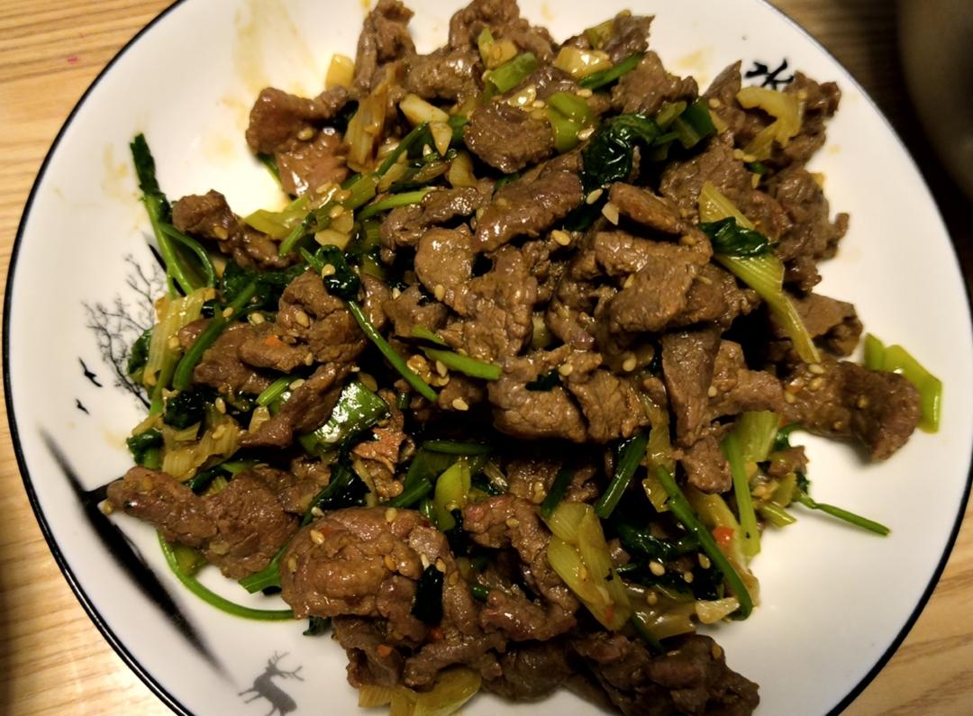 又香又嫩的小炒牛肉（巨好吃，手残党也能做）