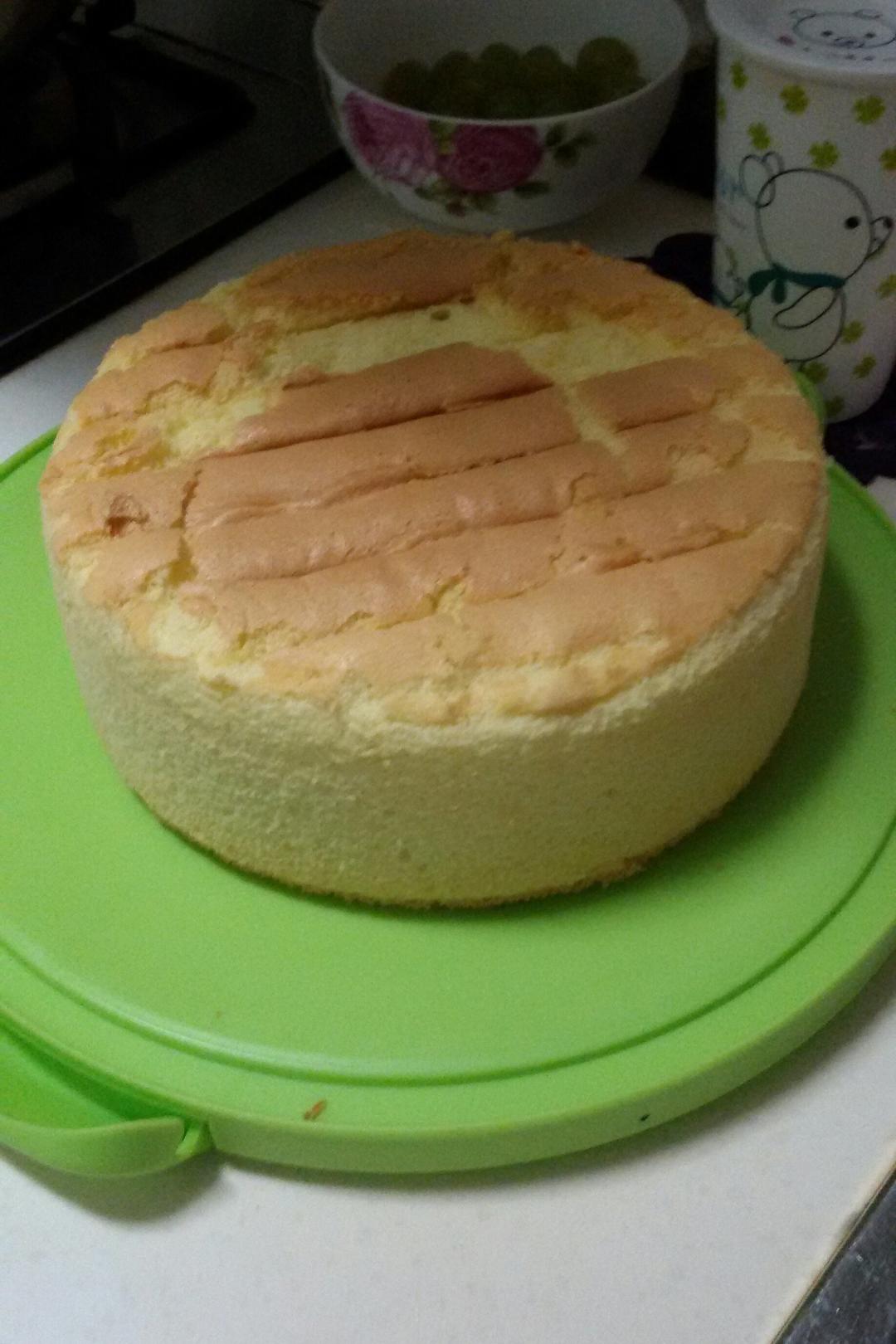 八寸戚风蛋糕