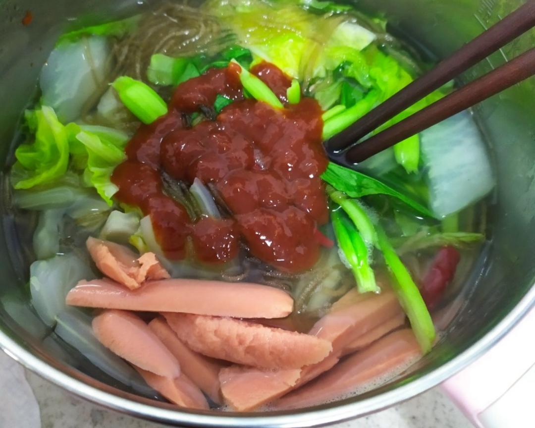 一人食部队锅的做法