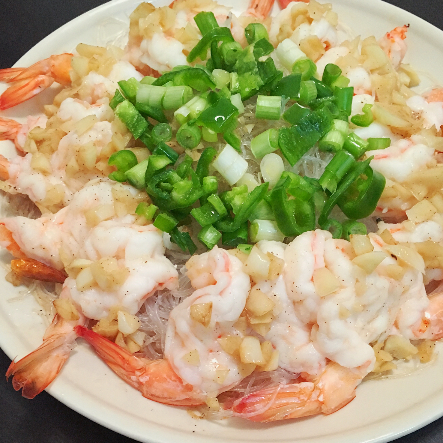 蒜蓉粉丝蒸虾