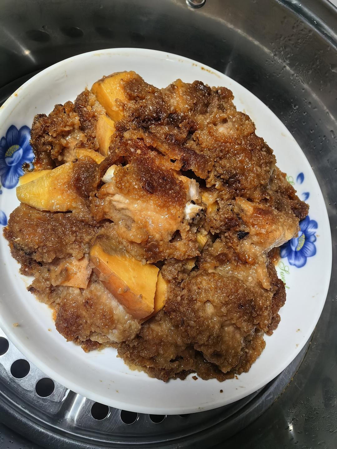 绝绝子！甩饭店几条街的粉蒸肉（粉蒸排骨）