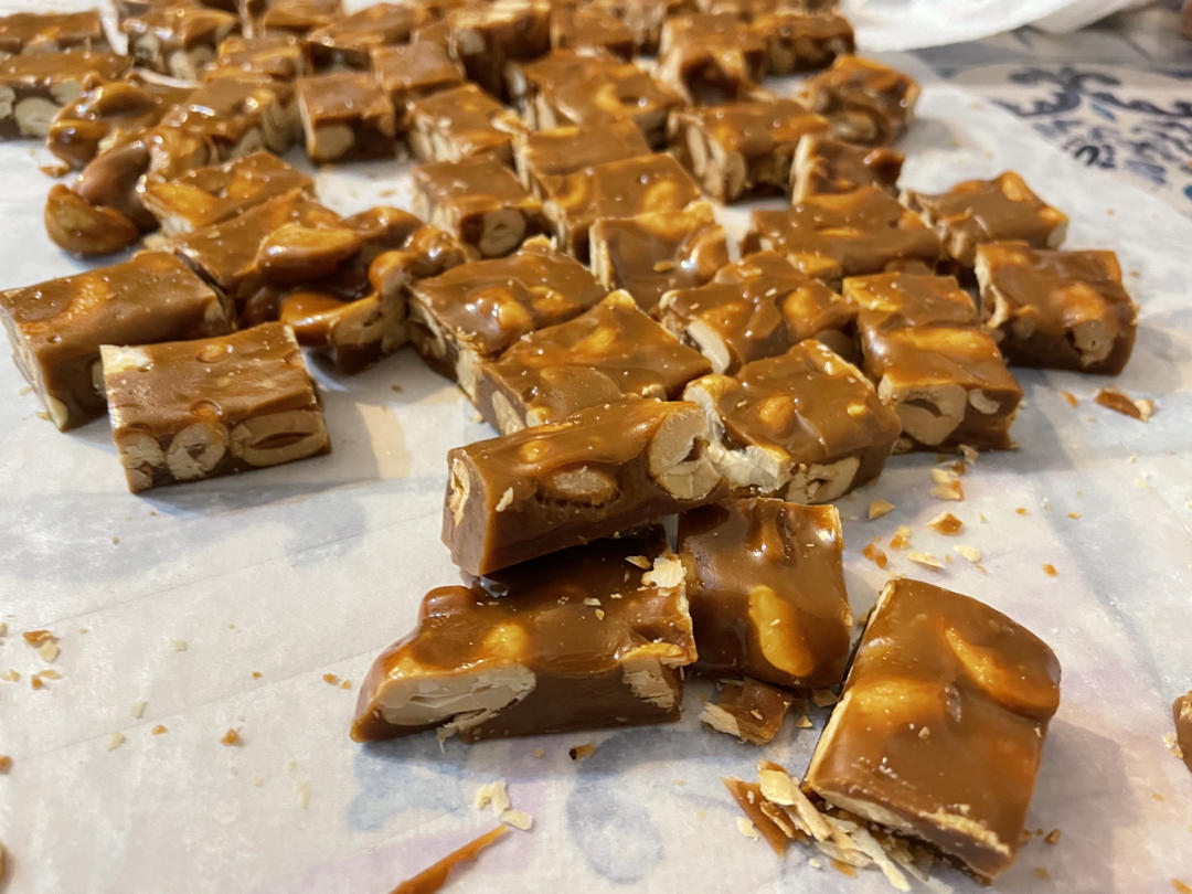 sindyxia做的海盐焦糖太妃糖