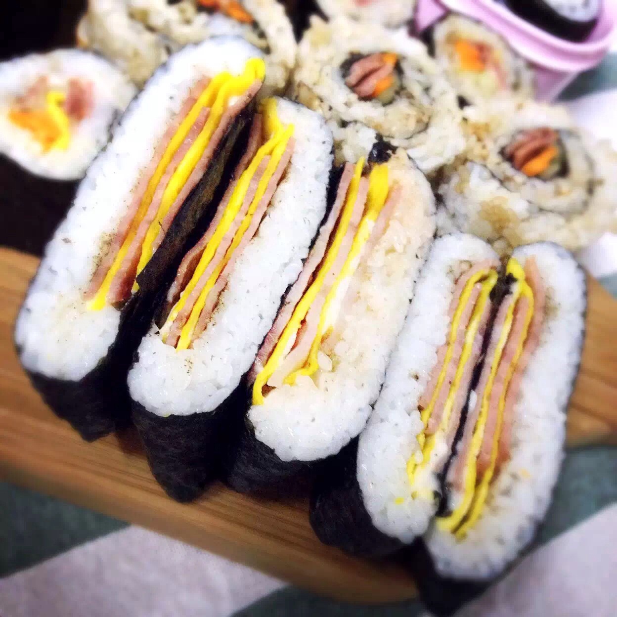 不用捏的饭团(おにぎらず)