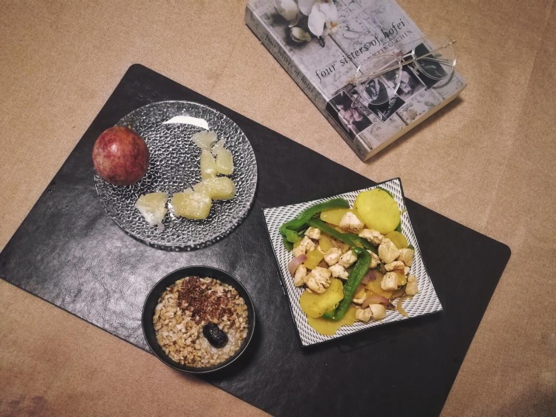 鸡丁青椒土豆片丨健康·三餐