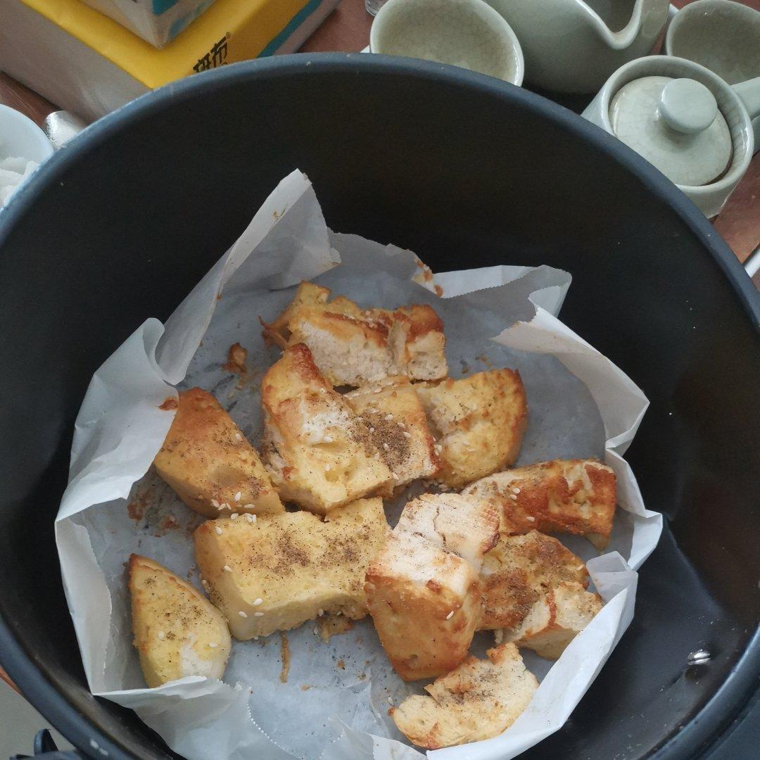 剩馒头的花式新吃法 快手早餐 消耗剩馒头 馒头三明治 牛奶馒头披萨