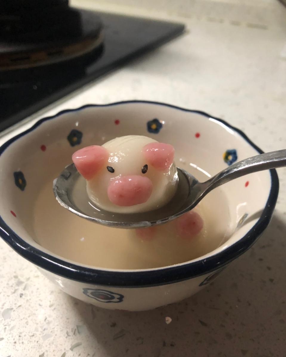 自制糯米小圆子