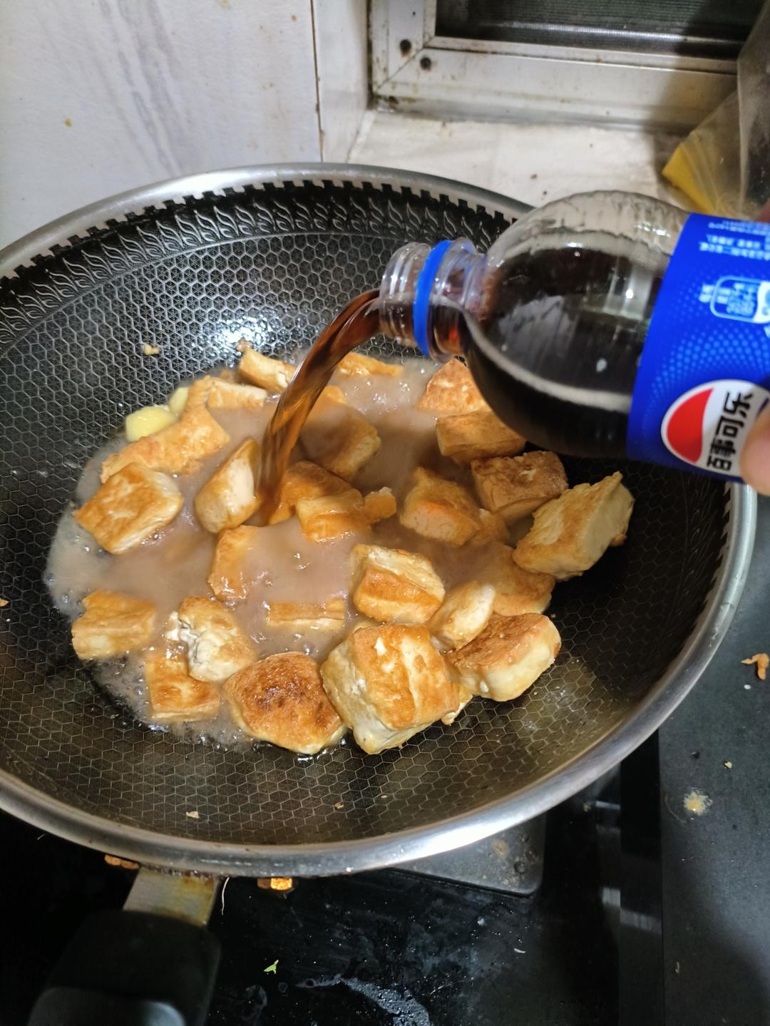 可乐豆腐