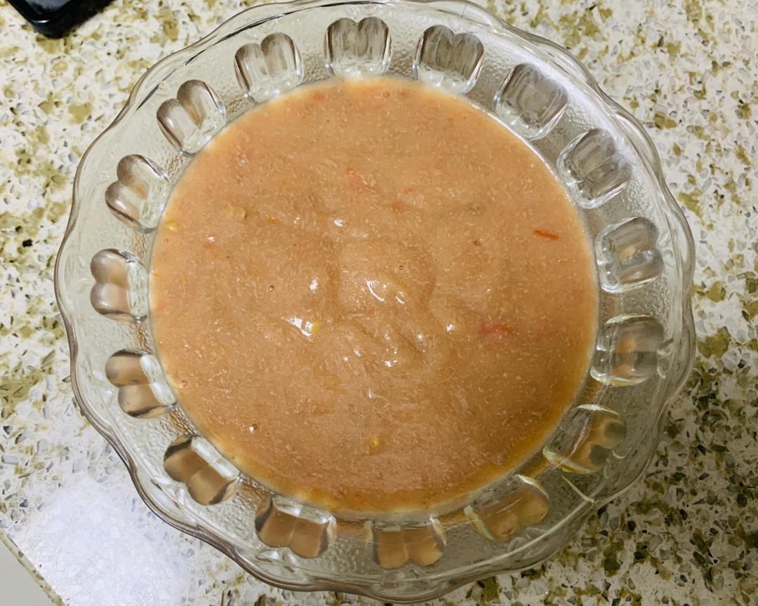 宝宝辅食之番茄土豆牛肉米糊的做法