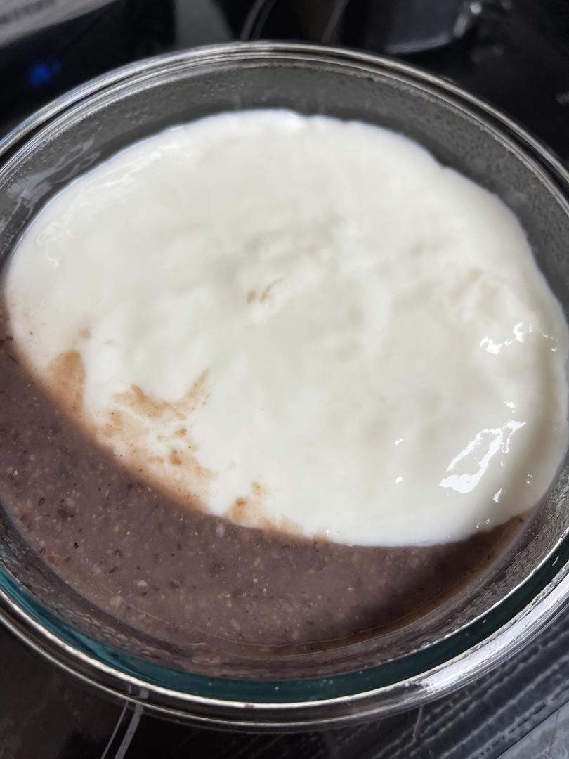 牛奶麻薯红豆甜汤