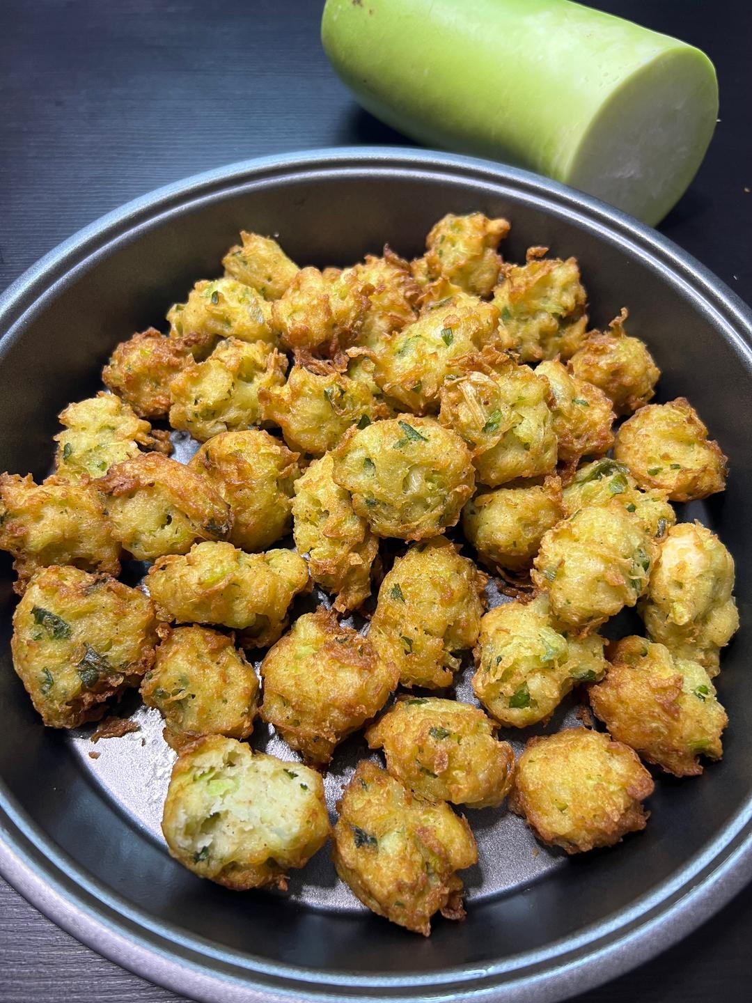 青萝卜丸子酥松的秘诀