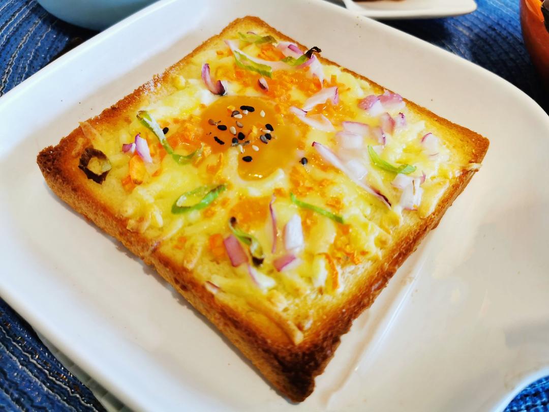 快手早餐🥣脆脆的鸡蛋烤吐司