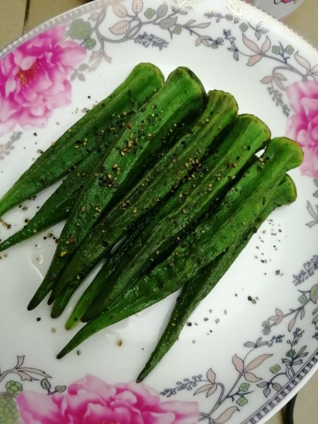 香煎秋葵