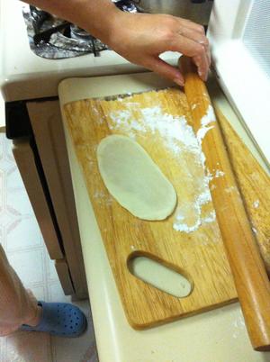 酥皮绿豆饼的做法 步骤9