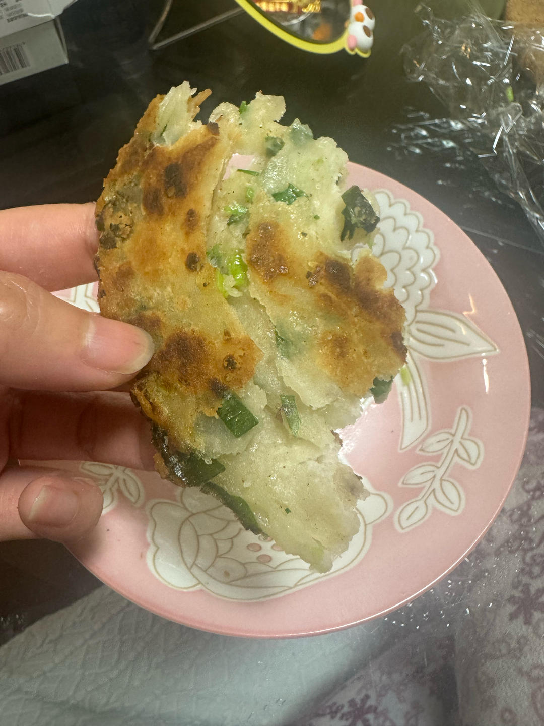 上海葱油饼-酥到掉渣