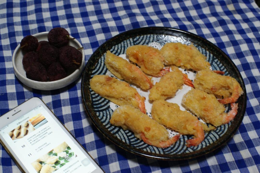 芝士鲜虾可乐饼