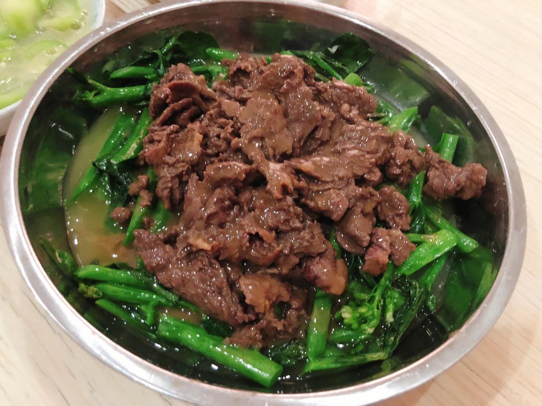 潮州芥蓝炒牛肉