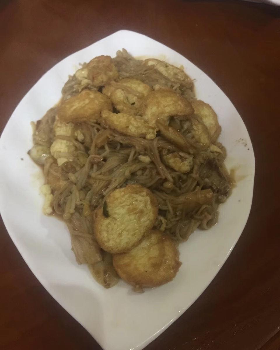 超级下饭菜--金针菇日本豆腐