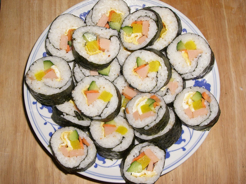 韩式紫菜包饭