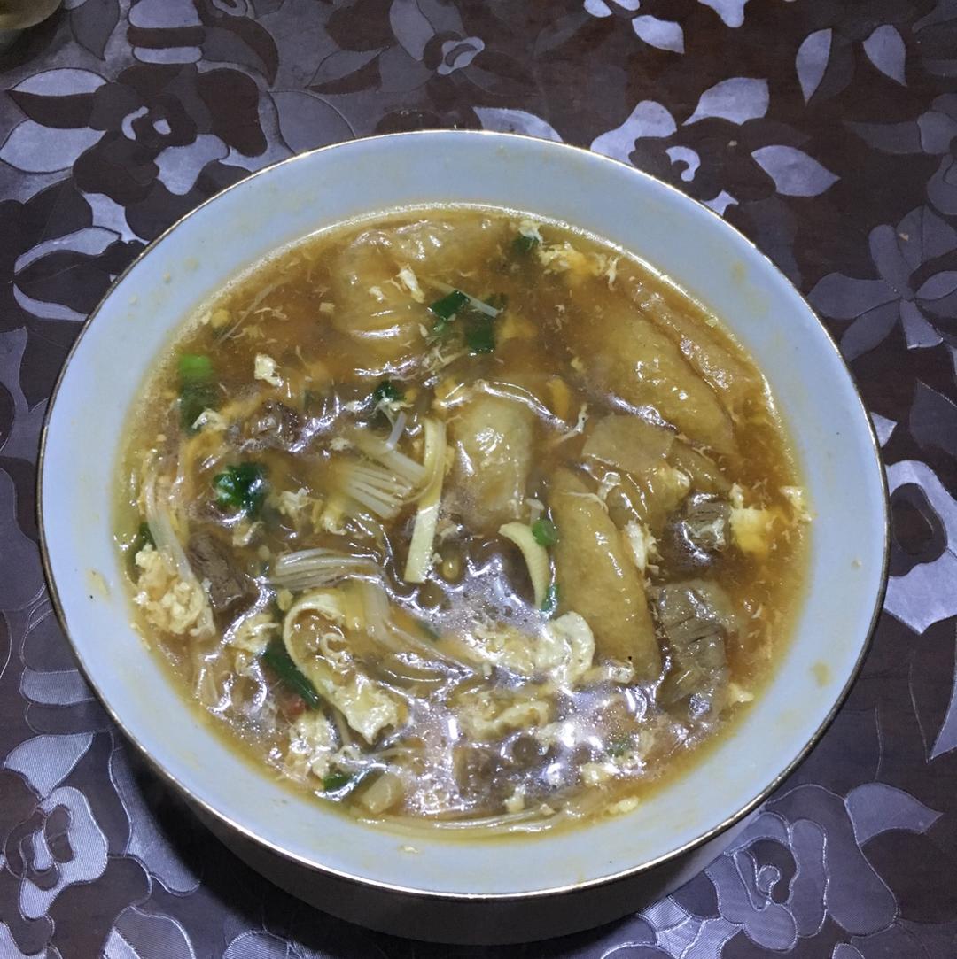 无锡酸辣汤（家常简易版）