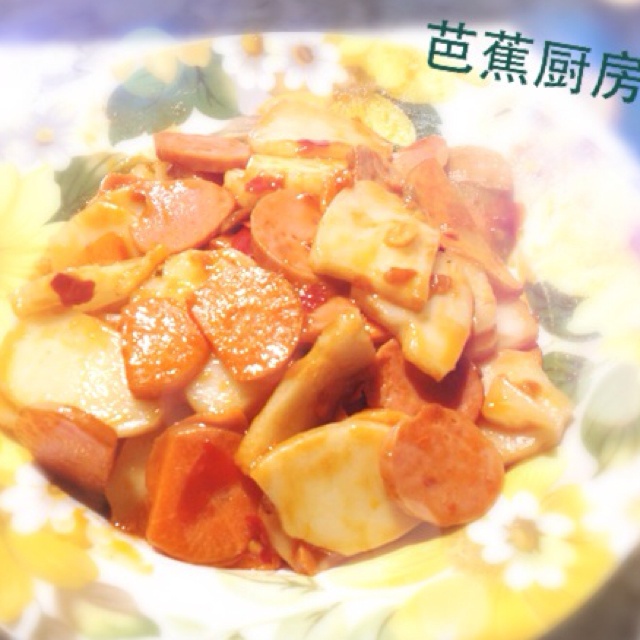 韩式辣酱炒年糕