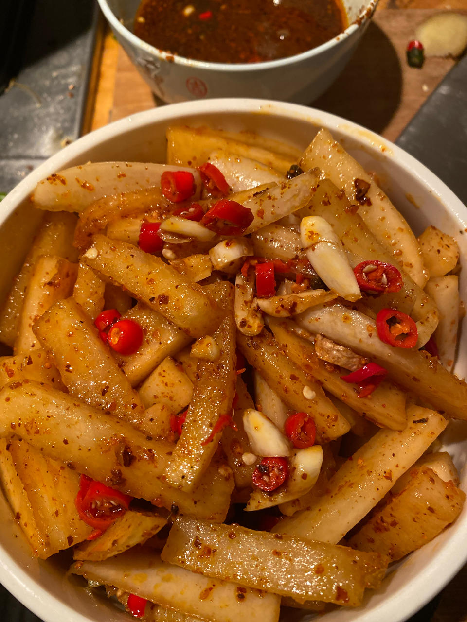 开胃小菜～酱萝卜条