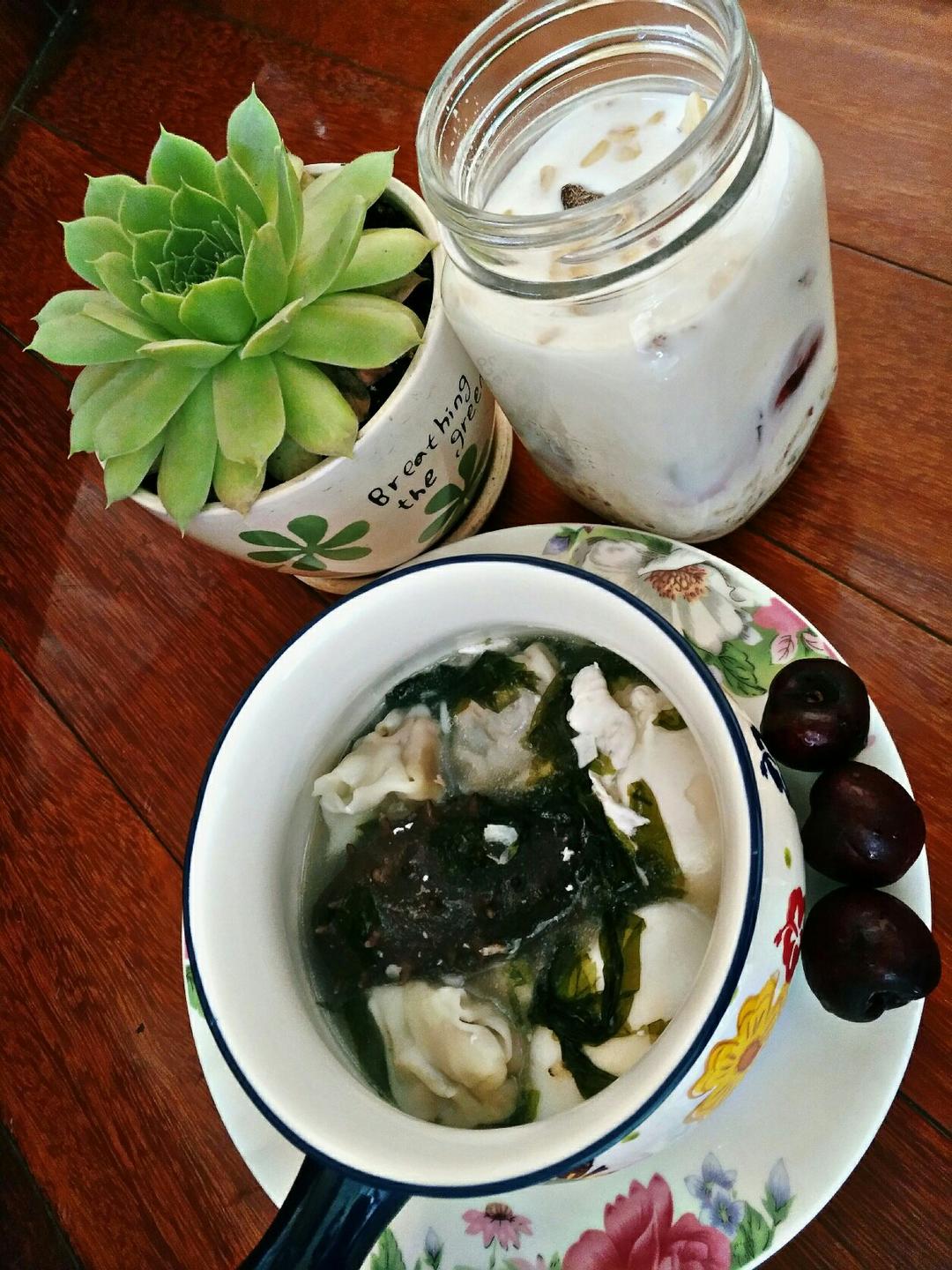 酸奶燕麦水果杯