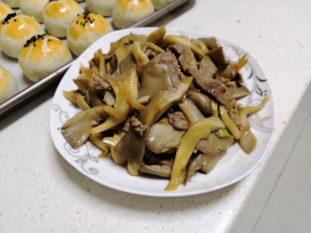 蘑菇炒肉（家常版）