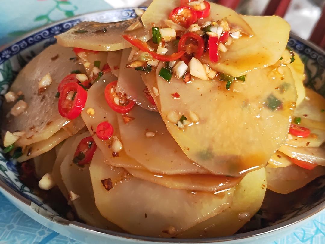 因为这个土豆片 我在小区出名了