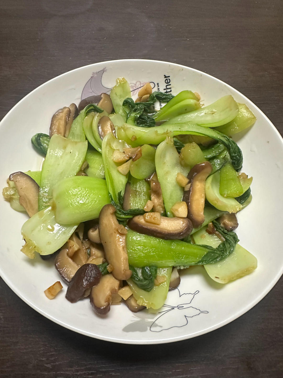 比肉还好吃的——蚝油香菇油菜