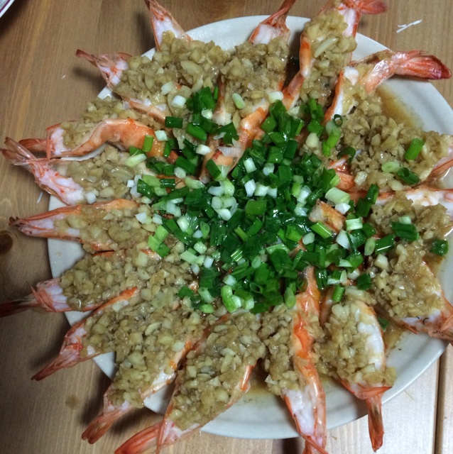 蒜蓉粉丝蒸虾
