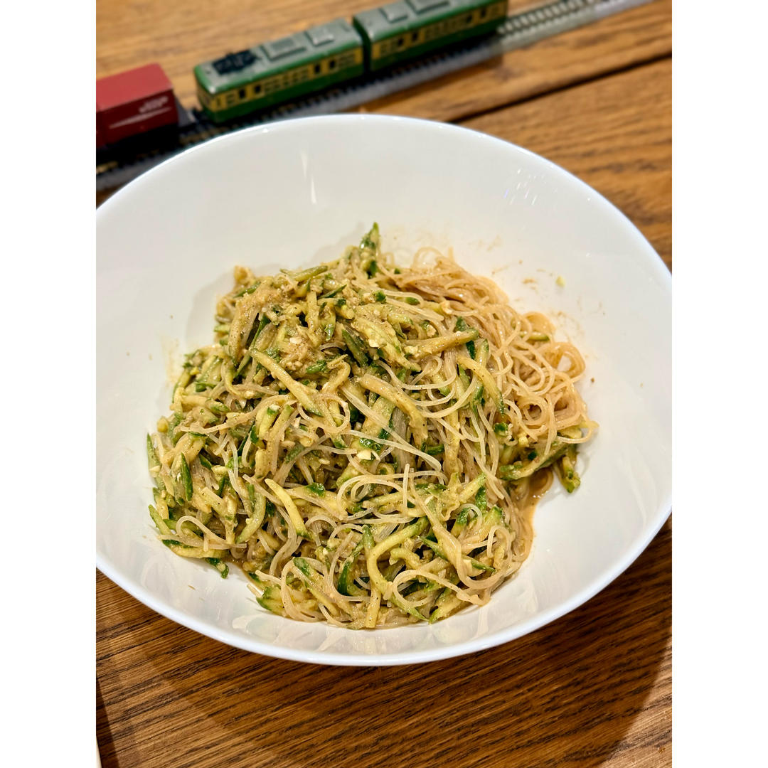 麻酱青瓜拌粉丝