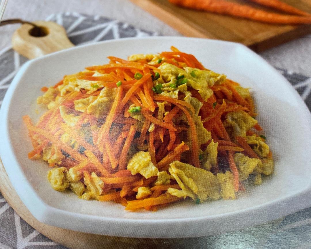 搬运：胡萝卜炒鸡蛋