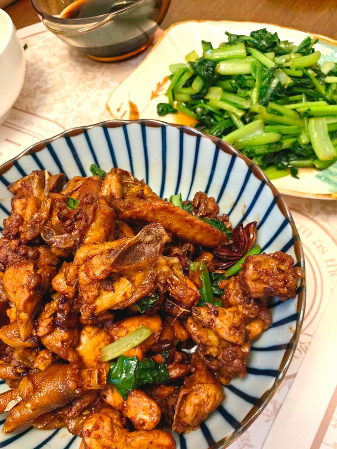 山蘑小炒鸡