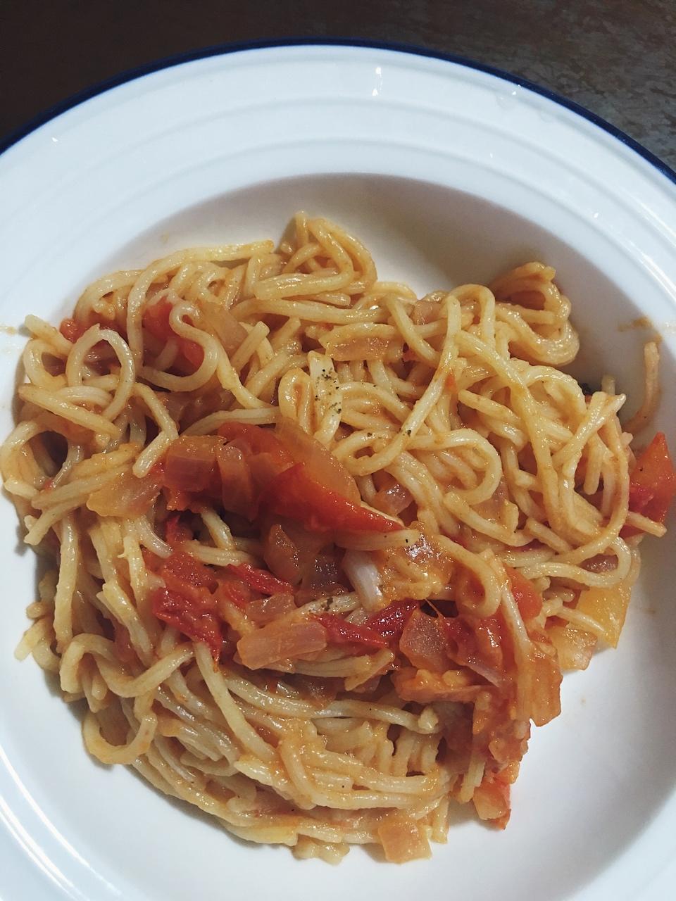 番茄肉酱意大利面
