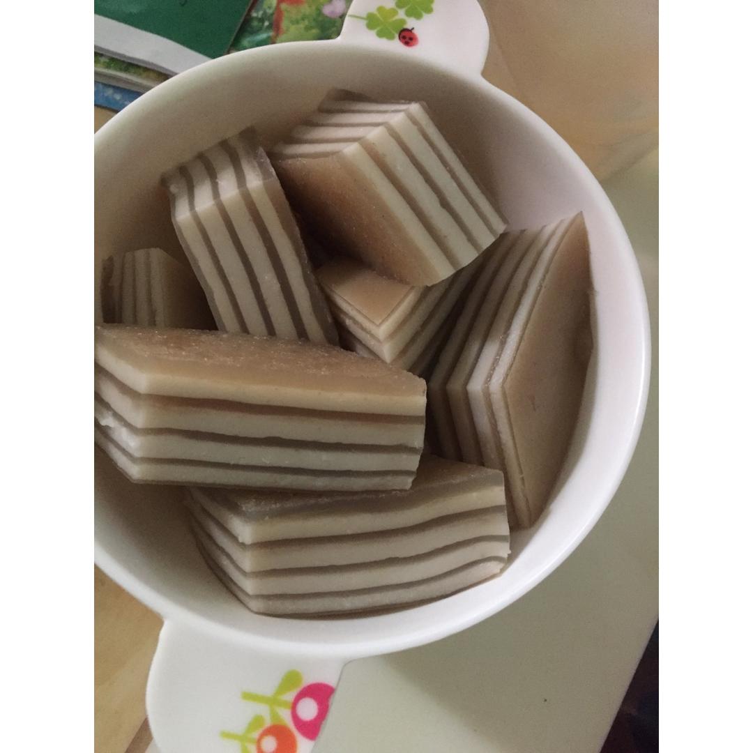 Q弹椰汁千层糕（马蹄糕）