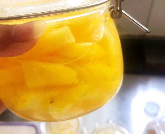 菠萝罐头的做法