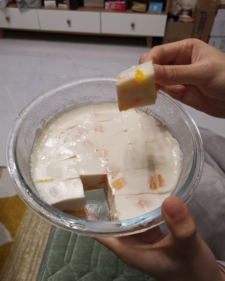 椰汁芒果糕