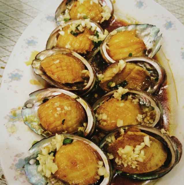 葱油鲍鱼