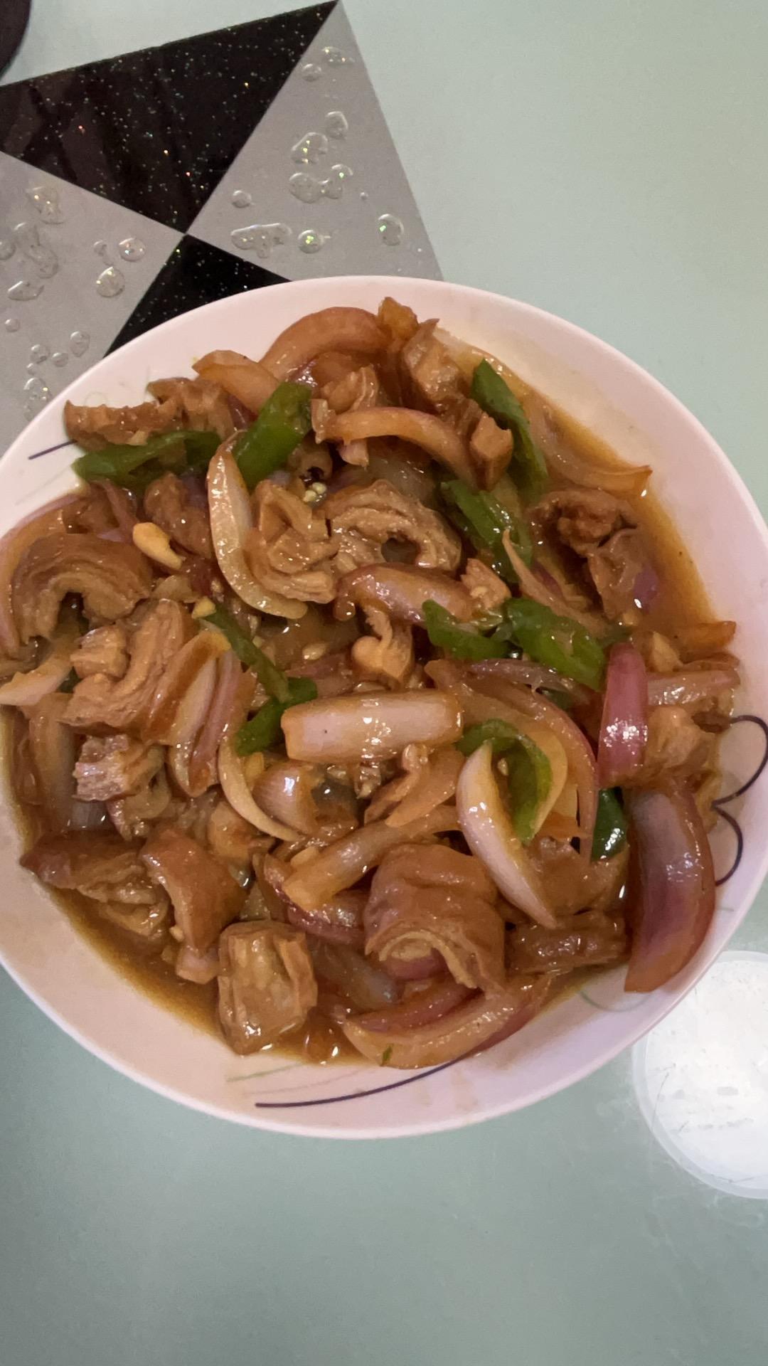爆炒肥肠