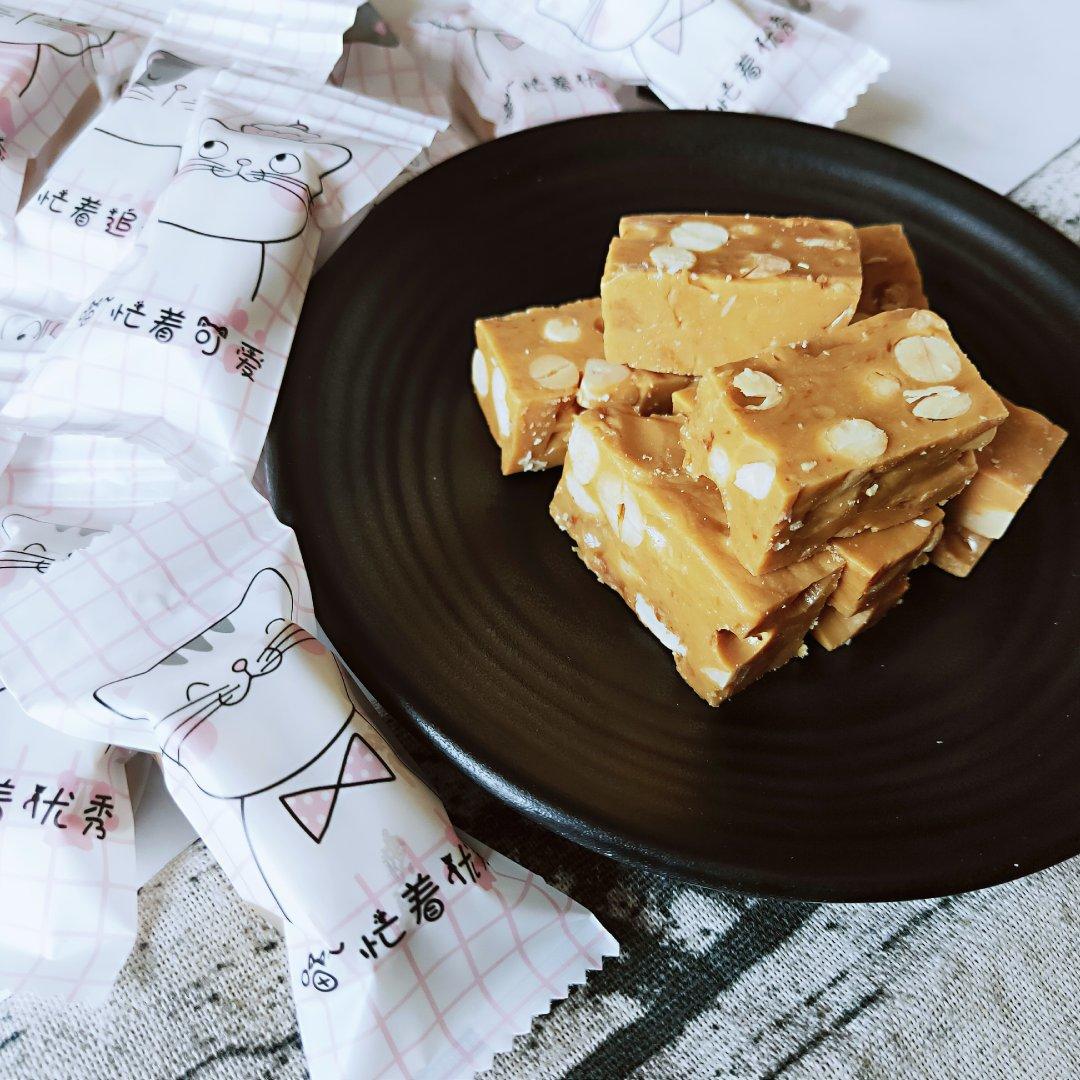 比牛轧糖还要好吃的花生太妃糖（消耗淡奶油）